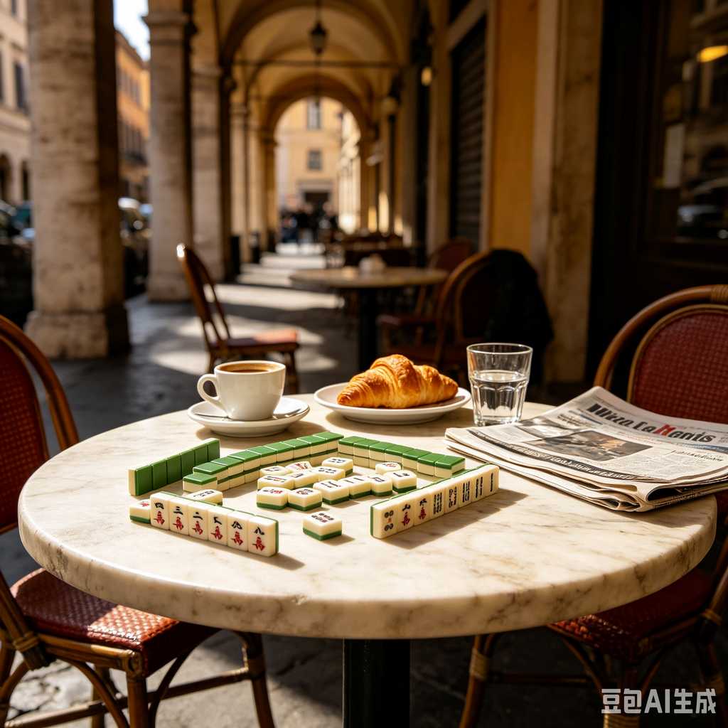 mahjong set for family game night