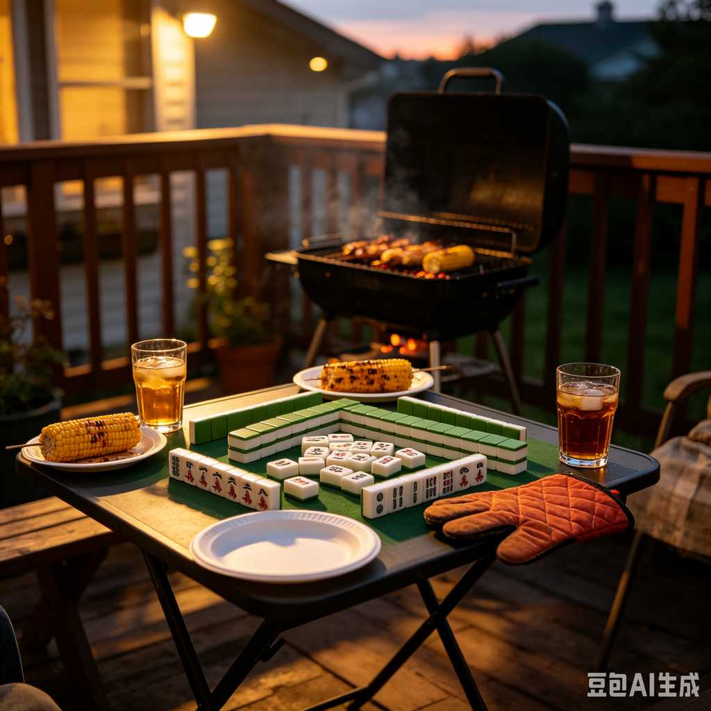 durable mahjong set for outdoor