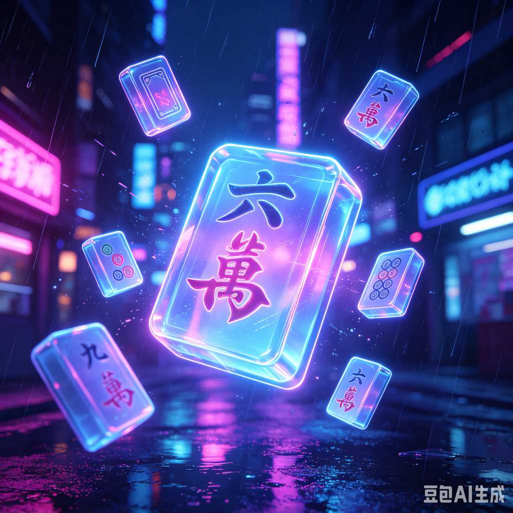 wood mahjong tiles